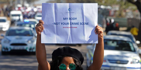 When women live in fear, none of us can remain neutral